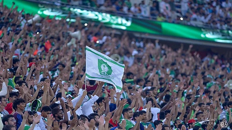 فتح المدرجات مجانًا في لقاء الفيحاء والأهلي بمناسبة اليوم الوطني