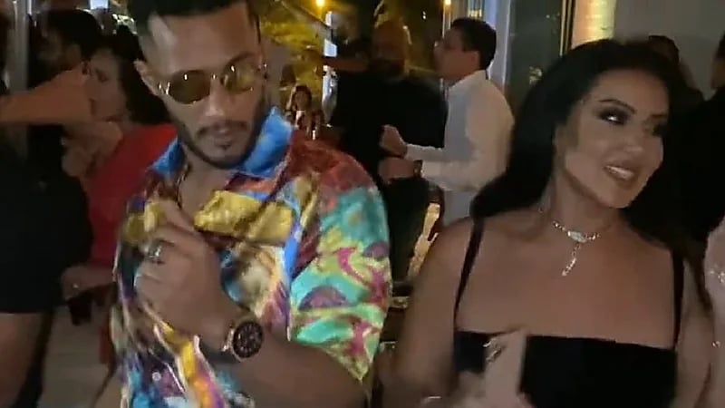 شاهد.. سمية الخشاب تثير الجدل برقصها مع محمد رمضان