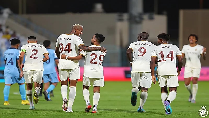 بالفيديو .. النصر يسحق الباطن برباعية نظيفة