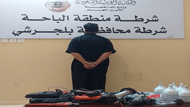 شرطة محافظة بلجرشي تضبط مقيم بتهمة السرقة