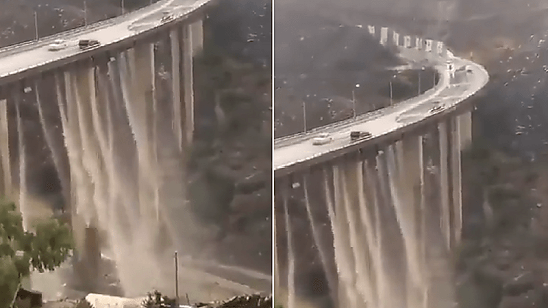 بالفيديو.. مشهد بديع لأمطار الطائف