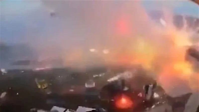 نزهة تتحول لكارثة بسبب الألعاب النارية