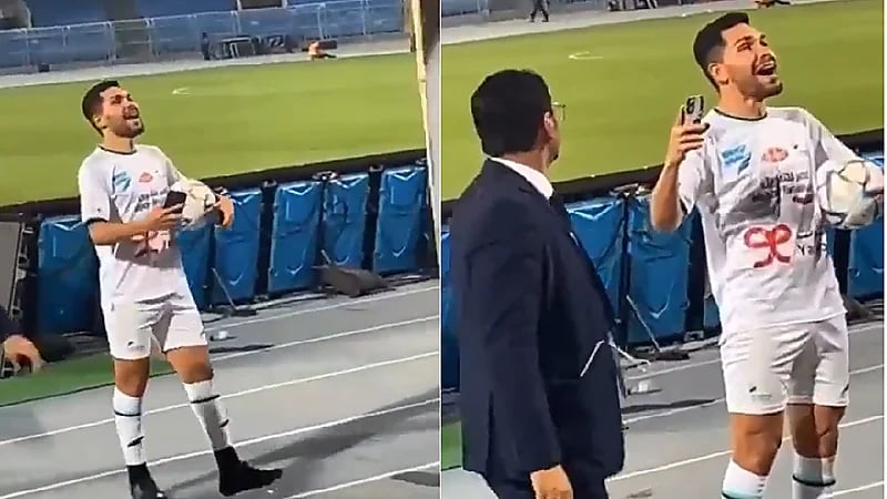 شاهد .. بيتروس يستفز جماهير الهلال والروقي يُعلق