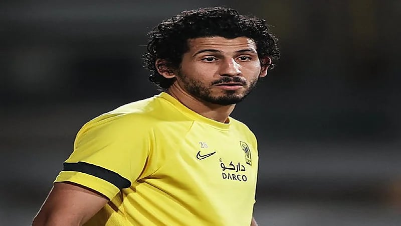 أحمد حجازي في تدريبات الاتحاد رغم الإصابة