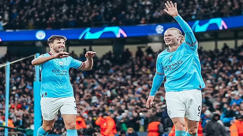 مانشستر سيتي يتغلب على لايبزيغ بسباعية نظيفة..وإنتر ميلان يتأهل لدور الثمانية بدوري الأبطال 