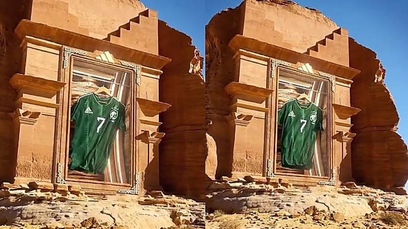 شاهد .. الطقم الجديد للأخضر من “أديداس”