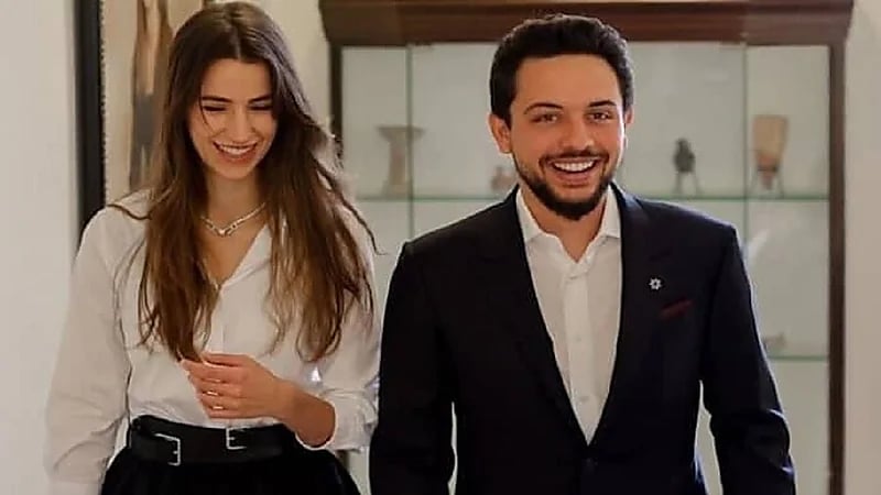 تفاصيل زفاف ولي عهد الأردن ورجوة آل سيف المنتظر