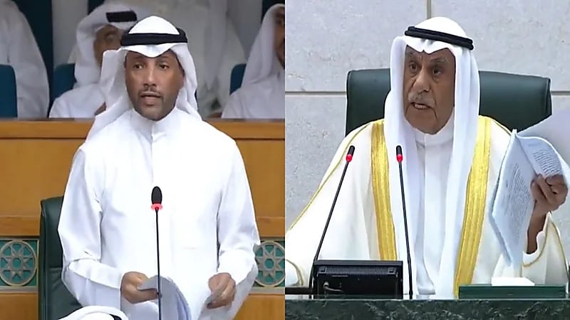 مشاحنة بين أحمد السعدون ومرزوق الغانم.. فيديو