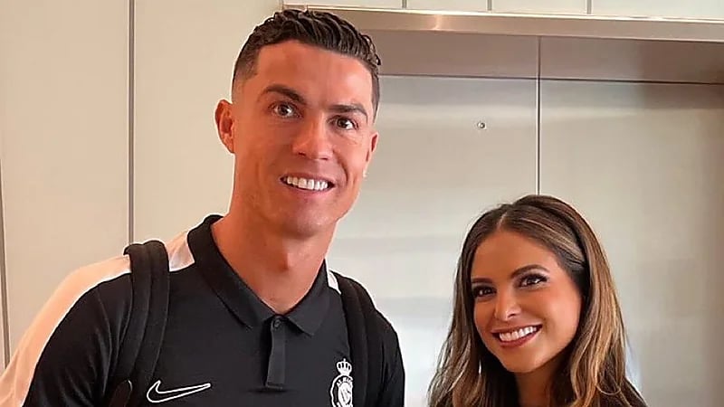 رونالدو برفقة بيبي العبد المحسن في الرياض .. صورة