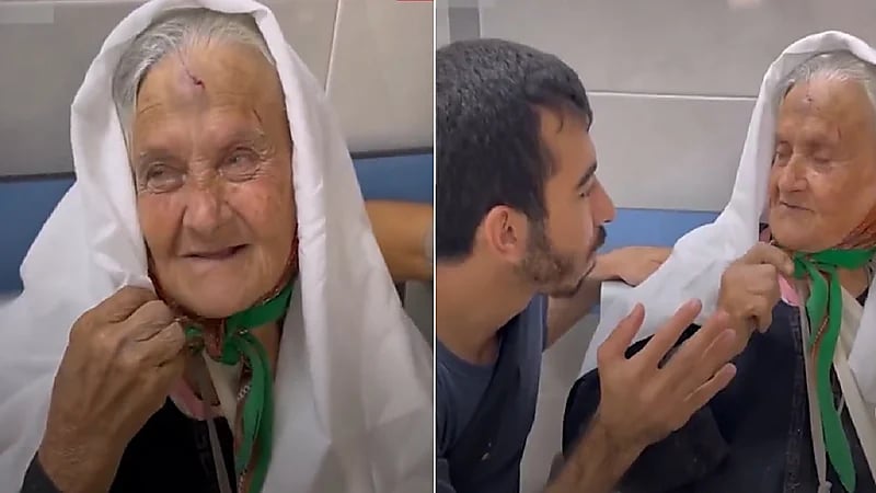 مسنة فلسطينية ناجية من القصف: "أنا موجودة قبل إسرائيل بهذه الأرض.. فيديو