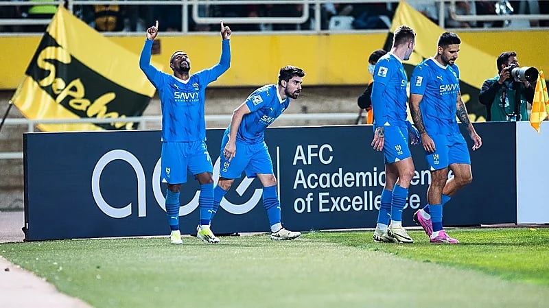 الهلال يمطر شباك سباهان بثلاثية .. فيديو