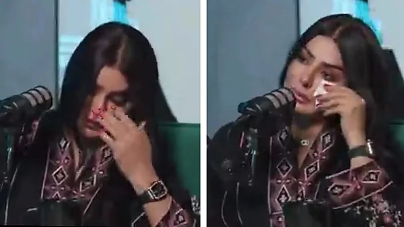 ريم عبدالله تنهار من البكاء أثناء حديثها عن ابنها .. فيديو