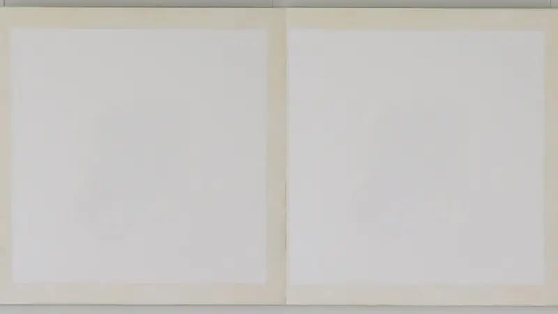 ‎لوحة بيضاء للبيع بمليون ونصف دولار في مزاد عالمي .. فيديو