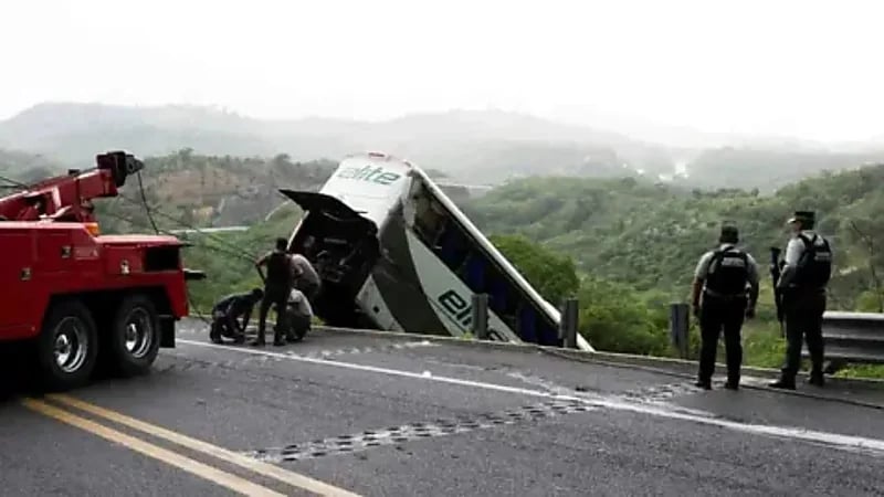 حادث مروع يودي بحياة 8 أشخاص ويصيب 27 آخرين في المكسيك