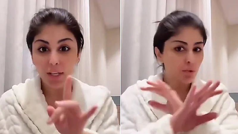 زارا البلوشي عن زوجها: ماخلى مشهورة ما تابعها .. فيديو