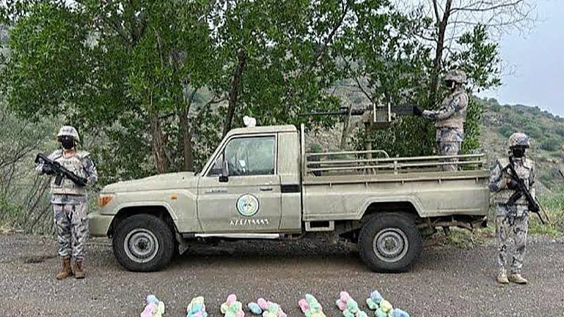 احباط تهريب 140 كيلوجرامًا من نبات القات المخدر