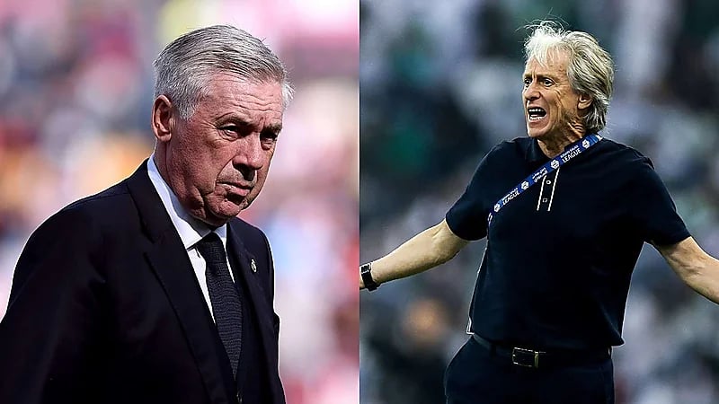 أنشيلوتي يطيح بجيسوس من سباق تدريب منتخب البرازيل