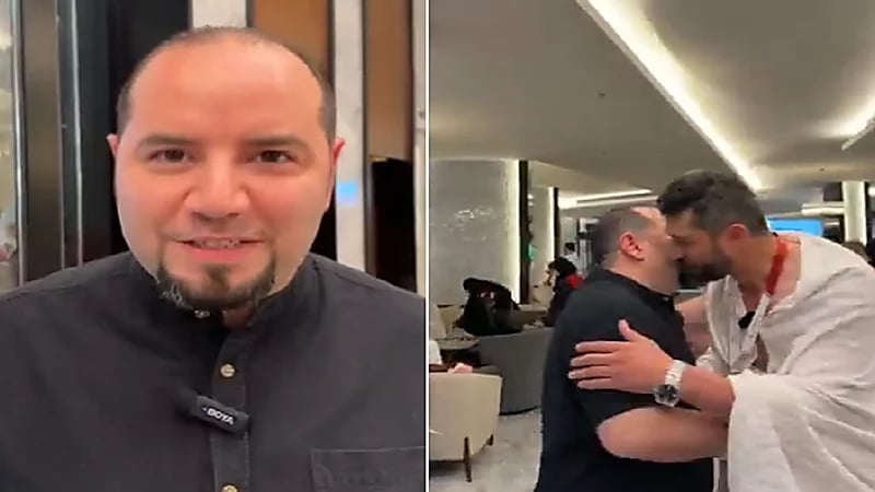 مكة تجمع حاج سوري بشقيقته وعائلتها بعد 15 عاما من الفراق.. فيديو