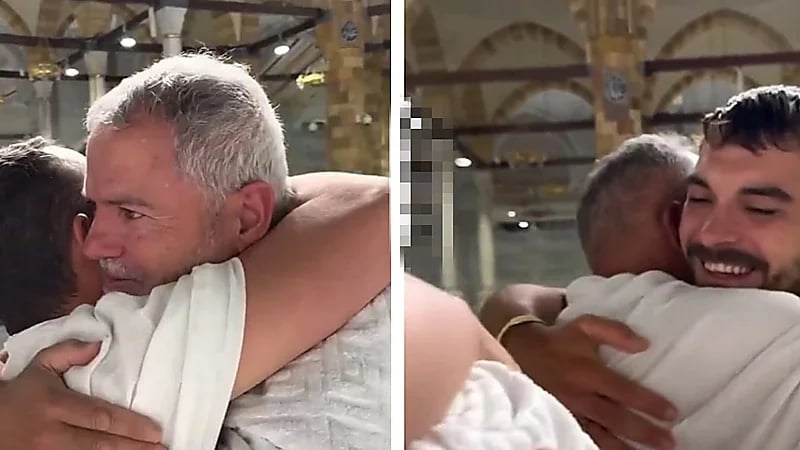 مشاهد مؤثرة للحجاج الإسبان في مكة بعد رحلة استمرت 7 أشهر .. فيديو