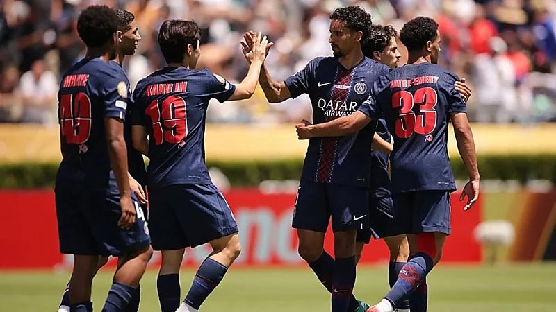 باريس سان جيرمان يقسو على أتلتيكو برباعية