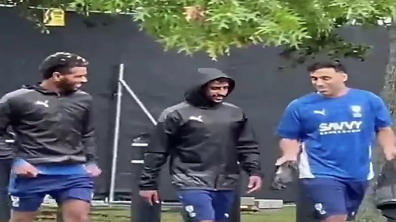 حمدالله يظهر في تدريبات الهلال بجوار البليهي بعد الإعلان الرسمي.. فيديو