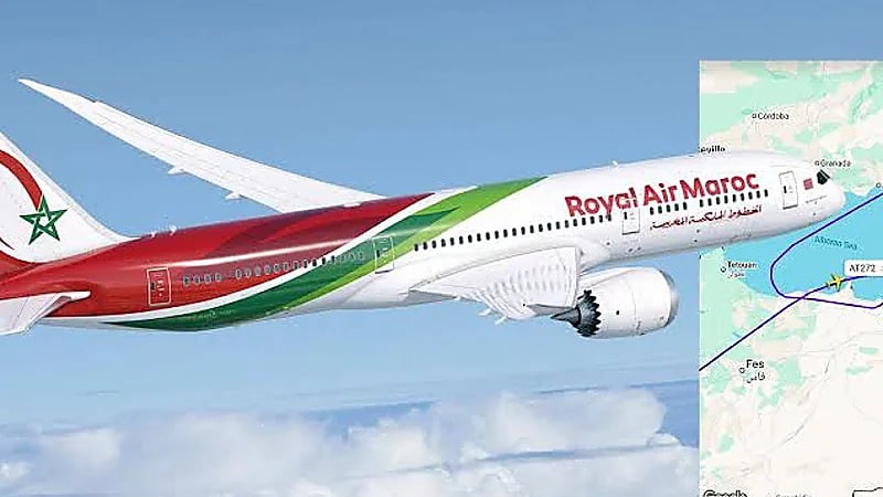 رحلة للخطوط الملكية المغربية تتفادى دخول أجواء الجزائر في اللحظة الأخيرة
