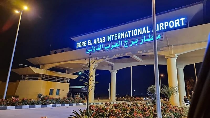 سبتمبر المقبل.. إعادة تسمية مطار برج العرب في مصر