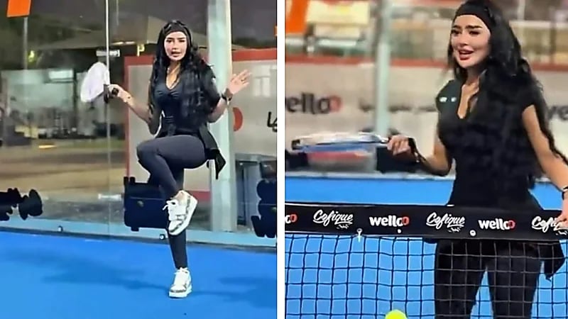 مروج الرحيلي تبهر متابعيها بأنوثتها ومهاراتها في البادل .. فيديو