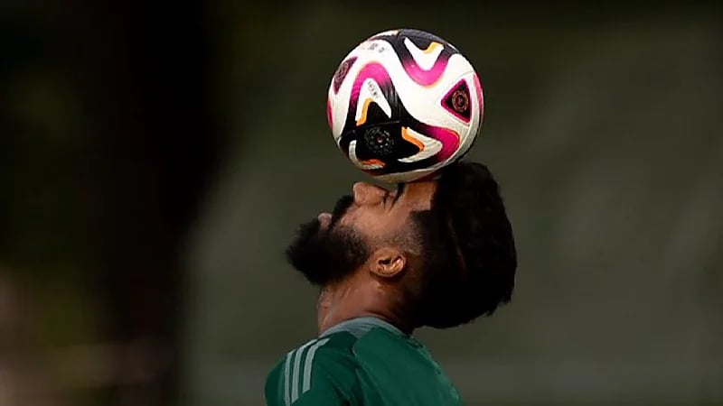 الأخضر يواصل تدريباته استعدادًا لمواجهة مقدونيا