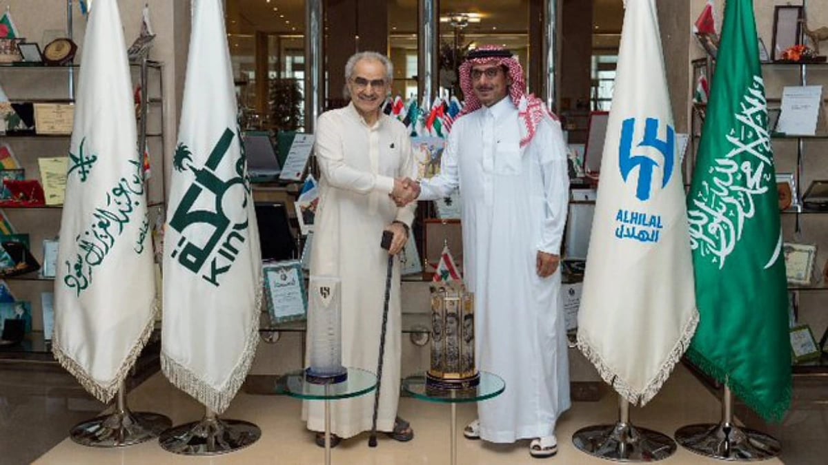 الأمير الوليد بن طلال: الهلال نادي عظيم  .. فيديو