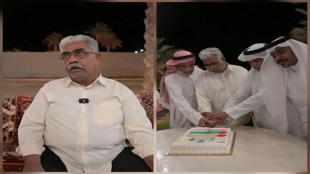 أهالي الأفلاج يكرمون مقيمًا هندياً أمضى 48 عامًا من العطاء.. فيديو