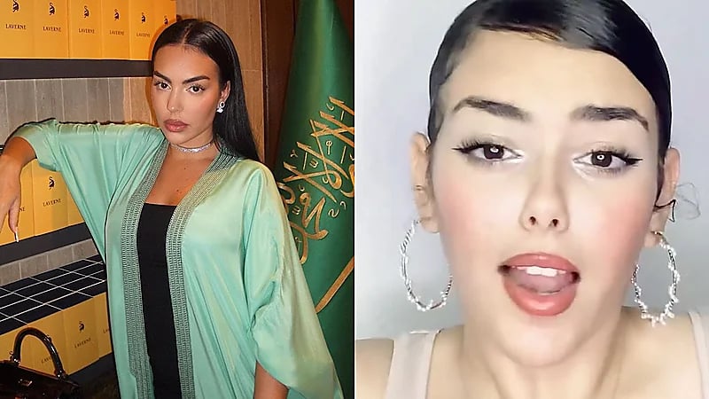 شبيهه أخرى لـ جورجينا تثير جدلاً واسعًا بعد تفاعلها على أنغام شيخ الشباب .. فيديو