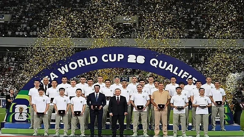 أوزبكستان تحقق إنجازاً تاريخياً وتتأهل لأول مرة إلى كأس العالم