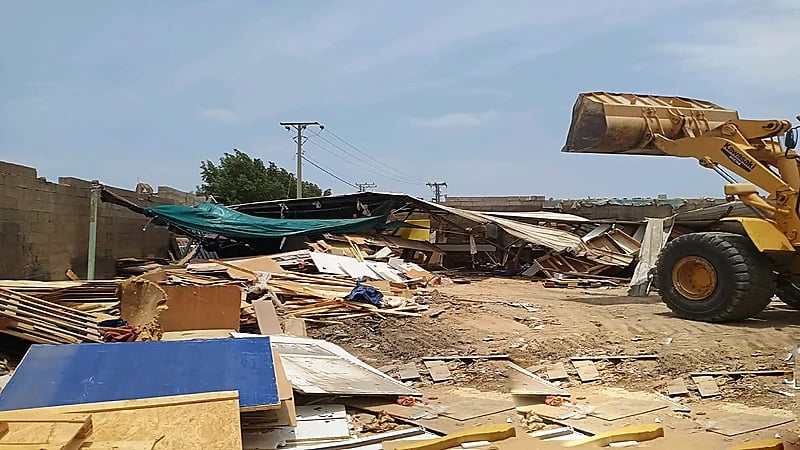 أمانة جدة: ضبط وإغلاق أحواش مخالفة لإعادة تدوير الإسفنج بالمليساء