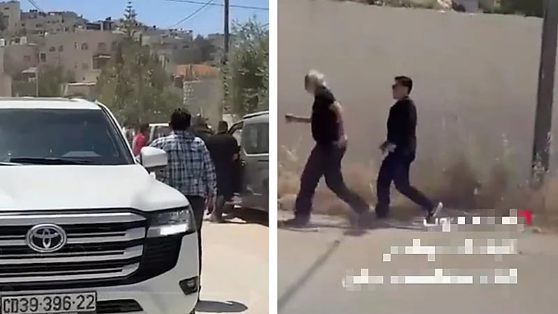 الجيش الإسرائيلي يطلق النار على وفد دبلوماسي خلال جولة في جنين .. فيديو