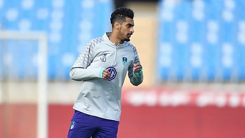 لاعب الأهلي "الأسمري" يخضع لفحص بالأشعة