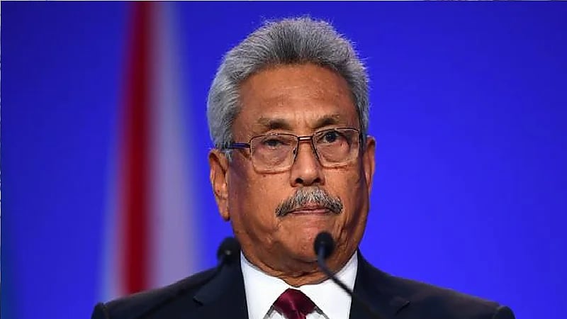 رئيس سريلانكا يرسل استقالته بالإيميل