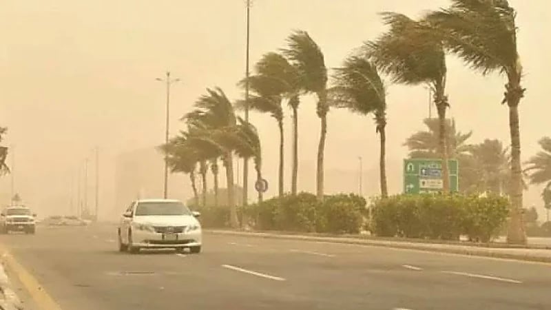 الحقيل : نشاط رياح مغبر متوقع يومي الاحد والاثنين