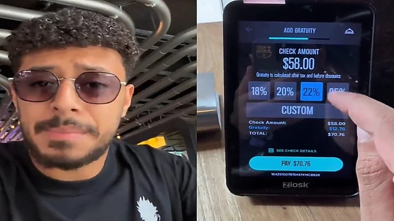تيك توكر: البخشيش في مطاعم أمريكا صار إلزامي حتى تعيش بأمان.. فيديو