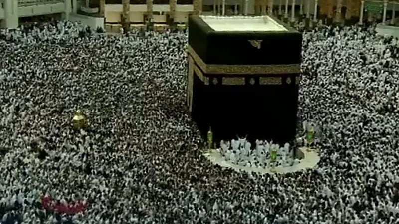 بالفيديو.. مشهد يخطف الأنظار والقلوب لأفواج المعتمرين فجر اليوم