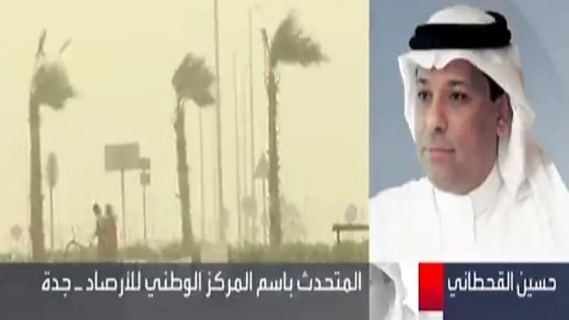 شاهد.. متحدث الأرصاد: العاصفة الغبارية تتحول إلى عوالق ترابية وتستمر حتى الغد