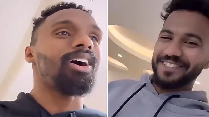 الغنام والدوسري يمزحان بشأن وجبتهما الغنية بالبروتين .. فيديو