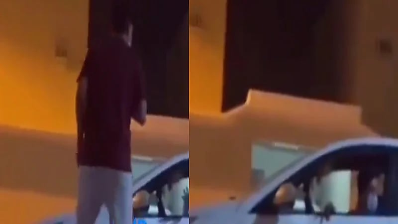 بالفيديو.. شاب يوقف متحرشًا كان يعاكس فتيات بأحد المنتزهات