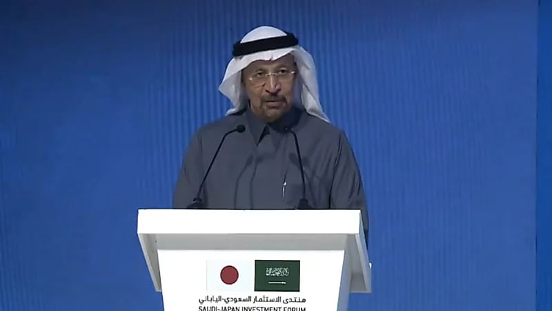 وزير الاستثمار يرحب بالوفد الياباني باللغة اليابانية.. فيديو