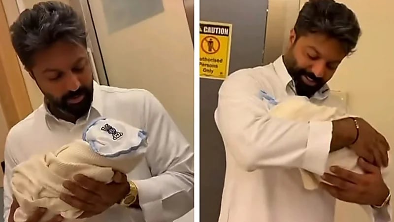 يعقوب بوشهري يستقبل مولوده الأول .. صور