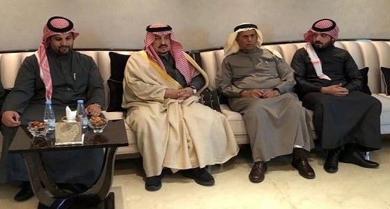 أمير الرياض يقدم التعازي لأسرة السويلم