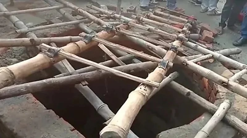 بئر يبتلع 13 امرأة خلال حفل زواج