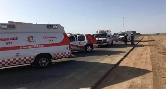 إصابة 3 أشخاص في حادث انقلاب مركبة بمكة