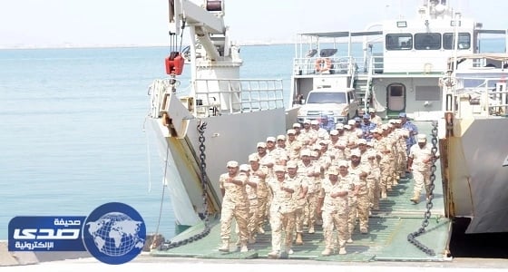 بالصور.. انطلاق مناورات " جسر 18 " بمياه الخليج العربي