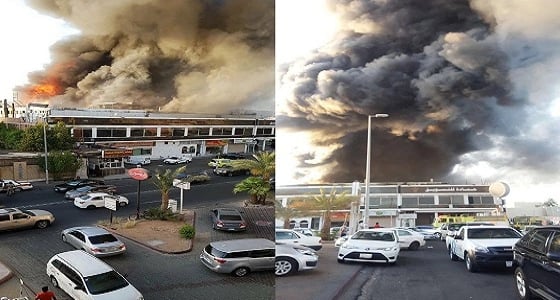 مالك المركز التجاري المحترق بجدة: سنبني مركز تجاري جديد بذات الموقع